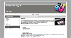 Desktop Screenshot of printandcopypaisley.co.uk
